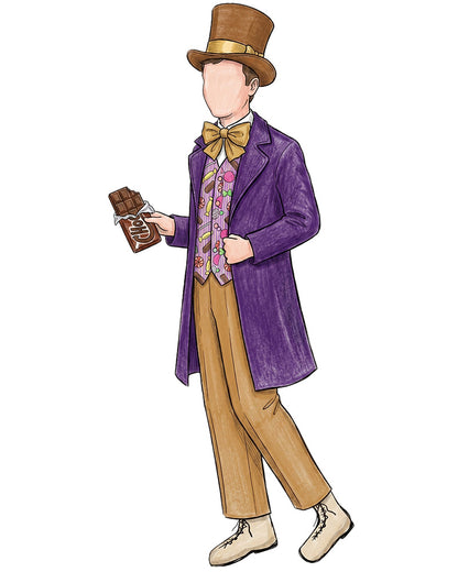 Chocolate Factory Owner Deluxe Boys Book Week Costume