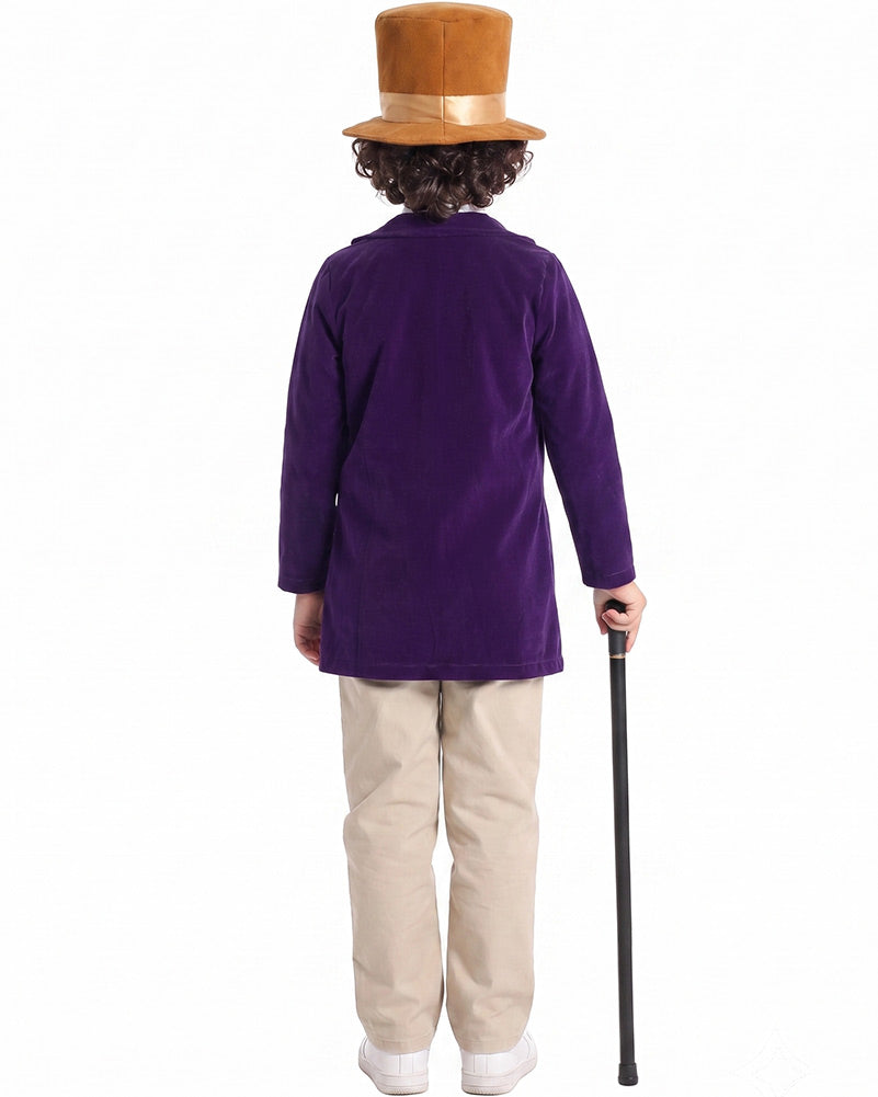 Chocolate Factory Owner Deluxe Boys Book Week Costume