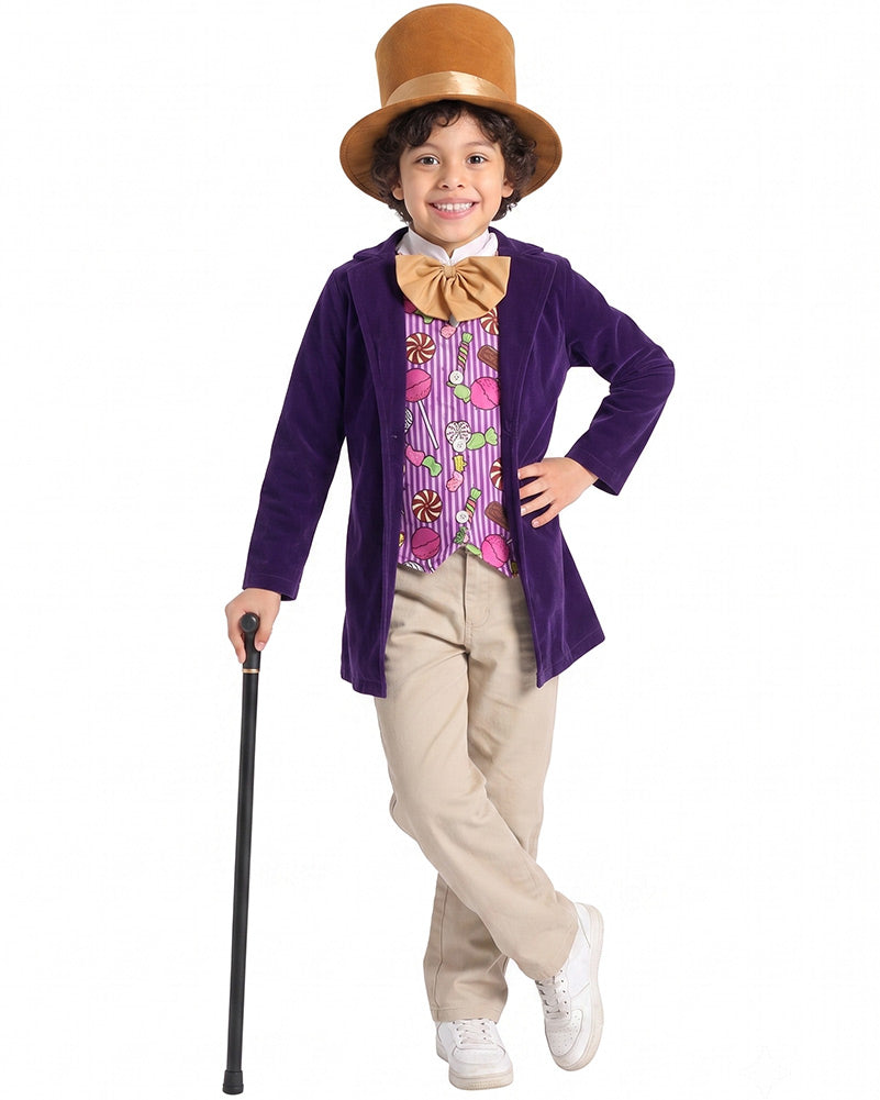 Chocolate Factory Owner Deluxe Boys Book Week Costume