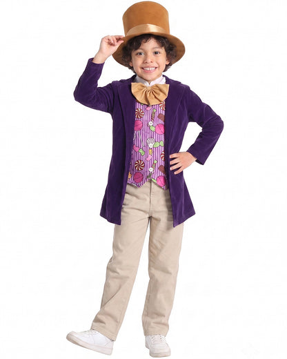 Chocolate Factory Owner Deluxe Boys Book Week Costume