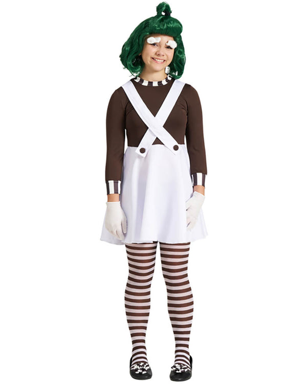 Chocolate Factory Worker Deluxe Girls Costume