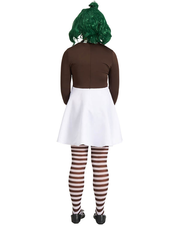 Chocolate Factory Worker Deluxe Girls Costume