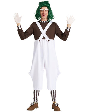 Chocolate Factory Worker Deluxe Adult Costume