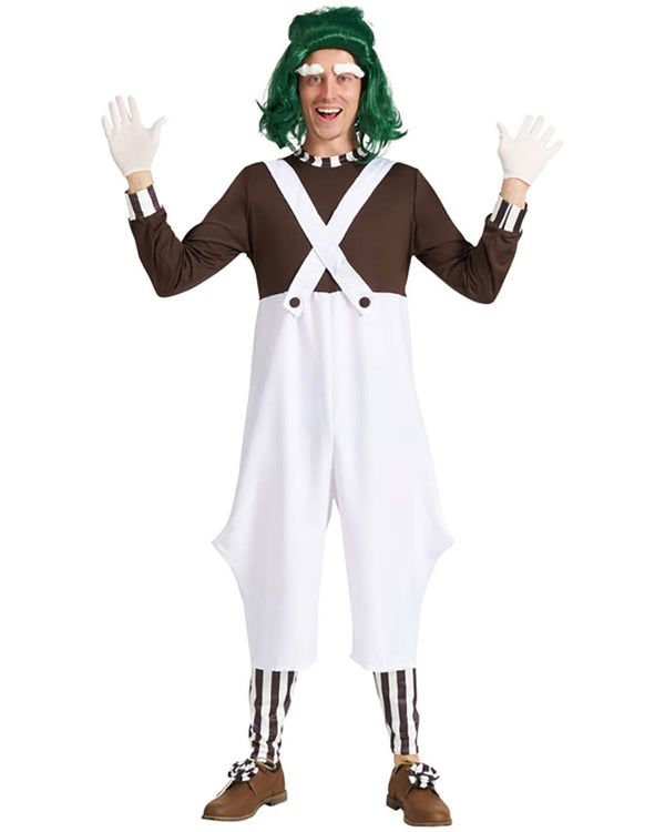 Chocolate Factory Worker Deluxe Plus Size Adult Costume