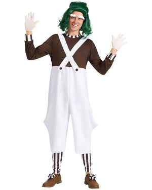 Chocolate Factory Worker Deluxe Plus Size Adult Costume