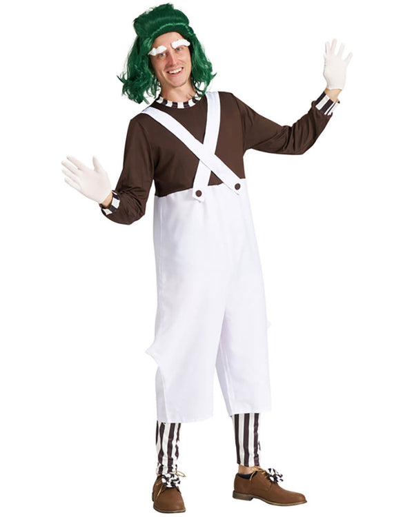 Chocolate Factory Worker Deluxe Plus Size Adult Costume