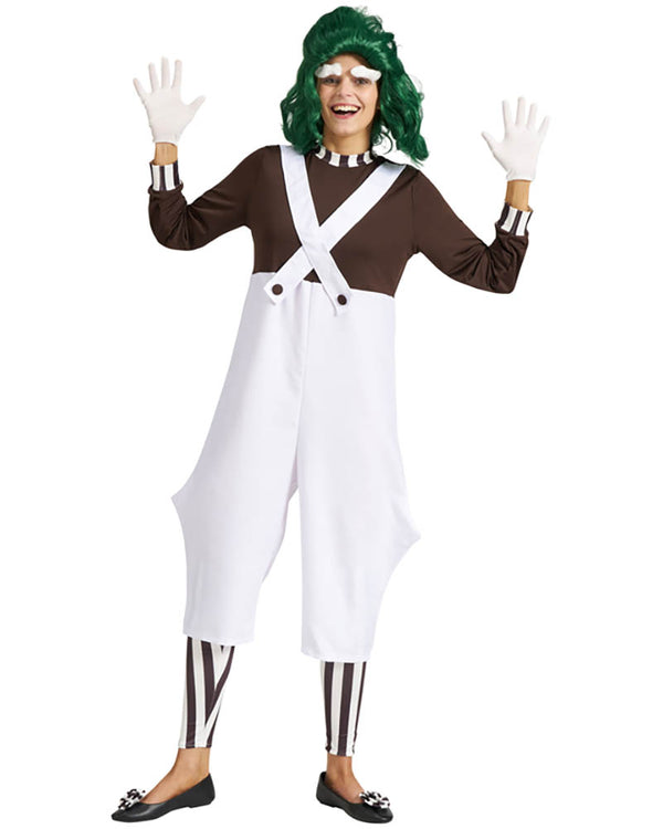 Chocolate Factory Worker Deluxe Plus Size Adult Costume