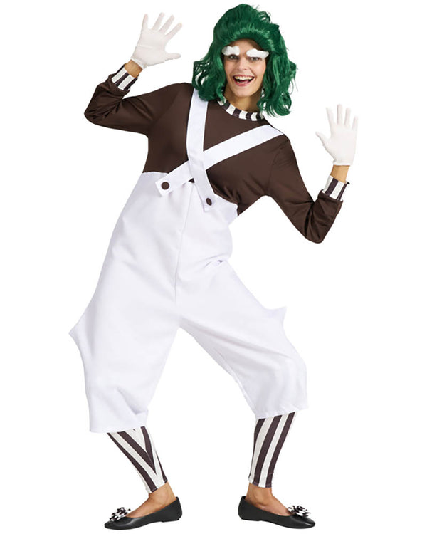 Chocolate Factory Worker Deluxe Plus Size Adult Costume