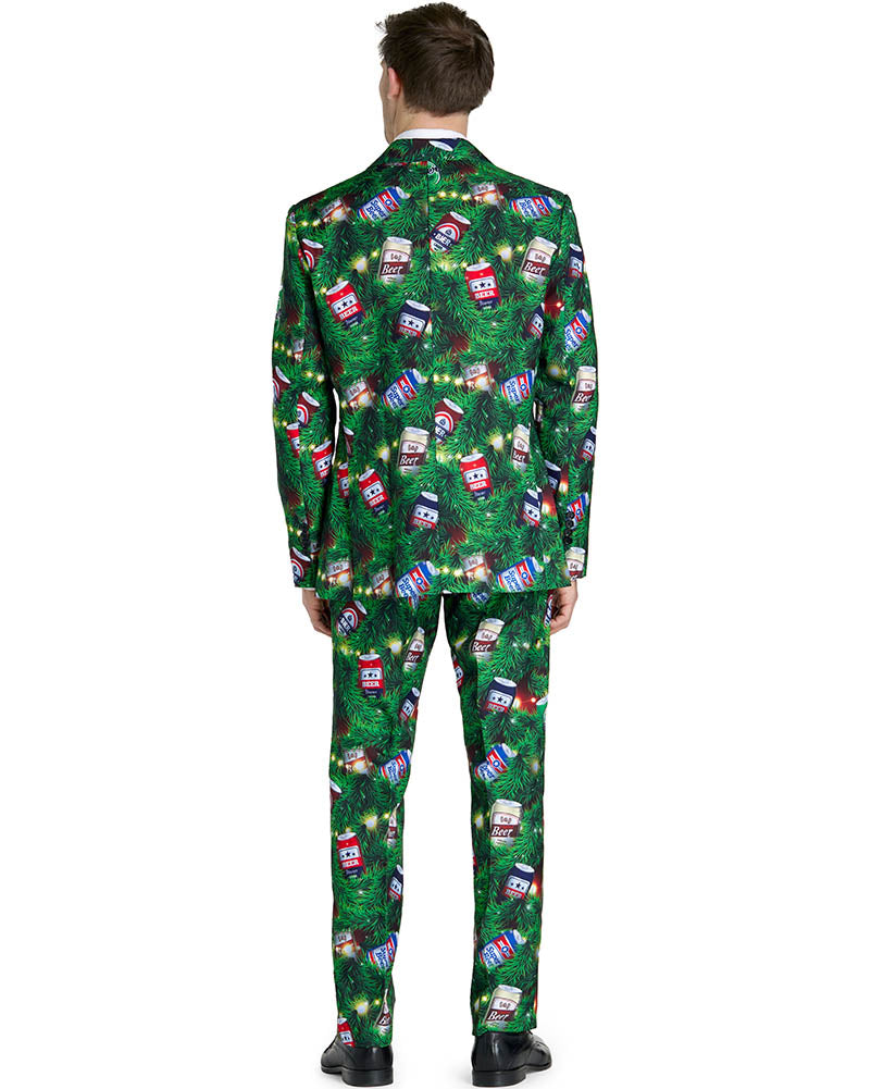Christmas Beers Green Mens Suitmeister