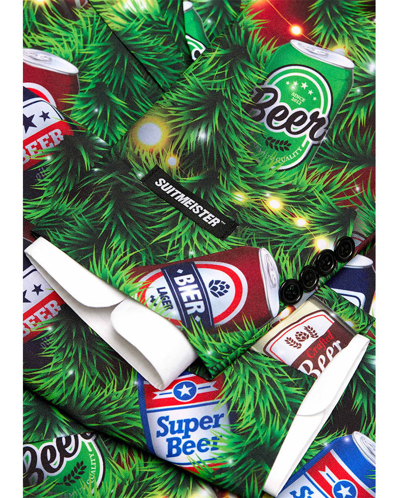 Christmas Beers Green Mens Suitmeister