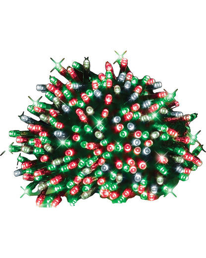 Christmas Coloured 500 Piece USB Solar Fairy Lights