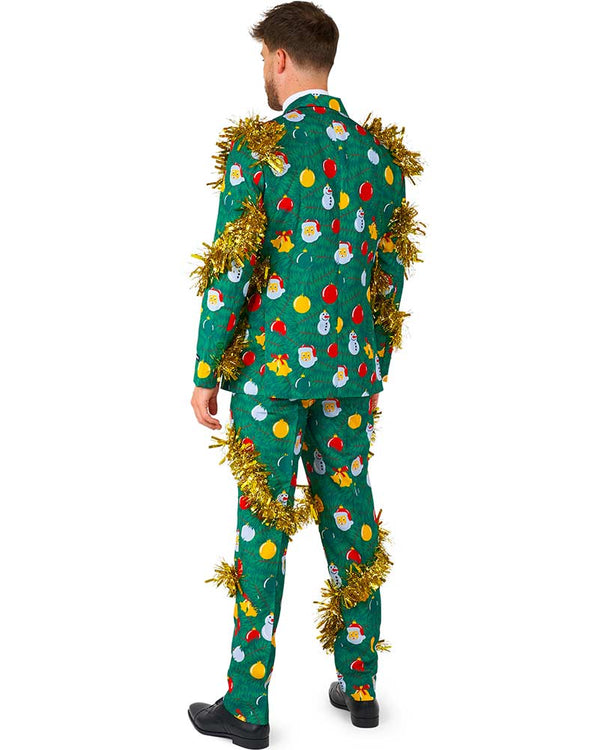 Christmas Deco Green Mens Suitmeister