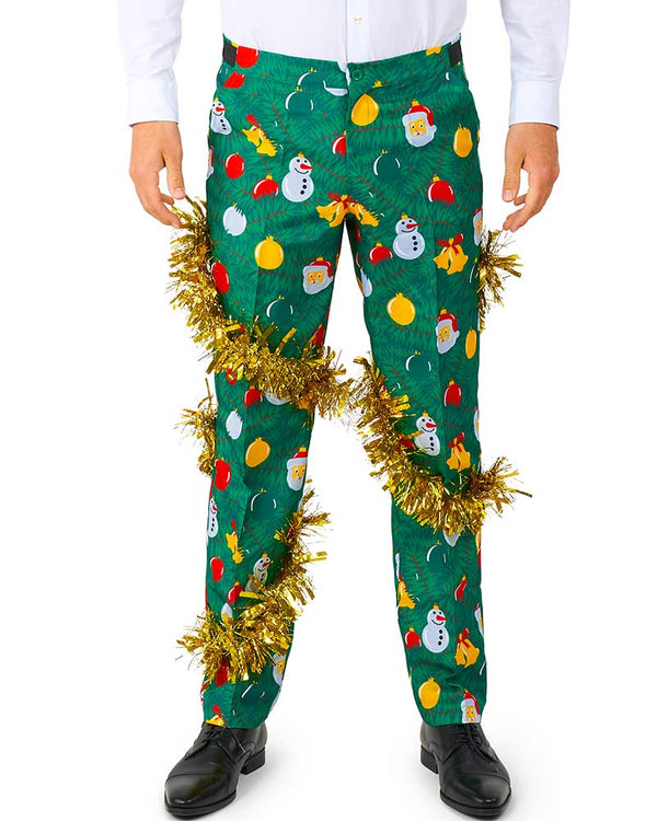 Christmas Deco Green Mens Suitmeister