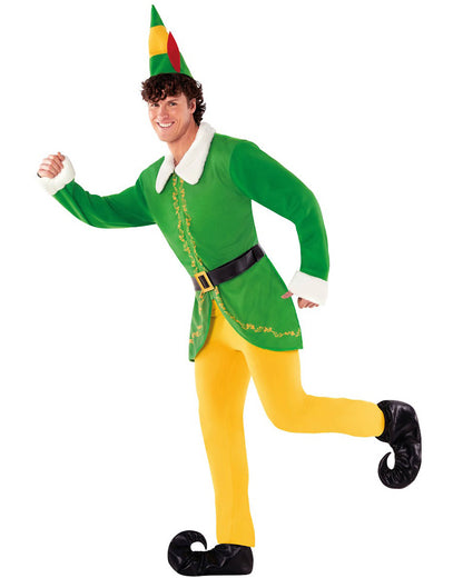 Christmas Elf Suit Mens Costume