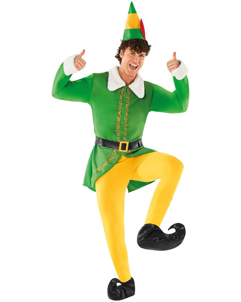Christmas Elf Suit Mens Costume