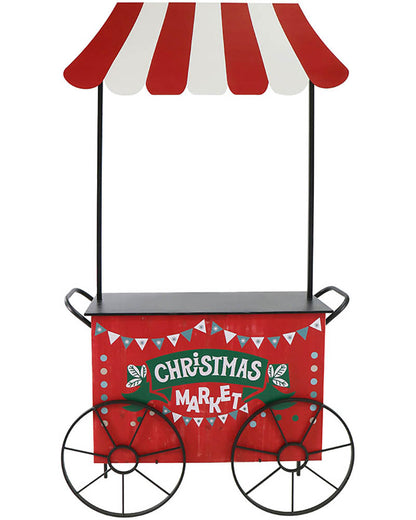 Floral Market Garden Stall Christmas Decoration 2.3m
