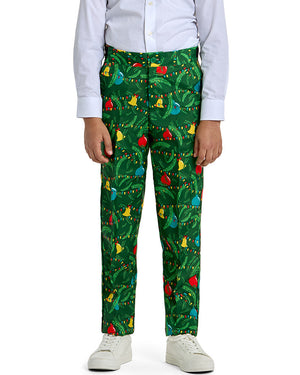 Christmas Green Icons Light up Boys Suitmeister