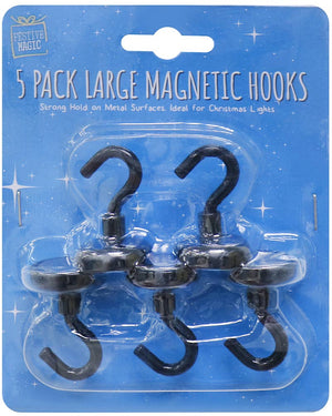 Christmas Magnetic Gutter Hooks Pack Of 5