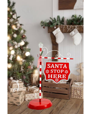 Christmas Metal Sign 1m