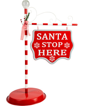 Christmas Metal Sign 1m