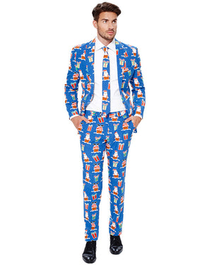 Christmas Opposuit Giftmas Eve Premium Mens Suit