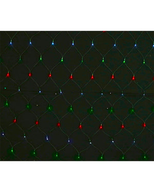 Christmas Coloured 150 Piece Solar LED Net Lights