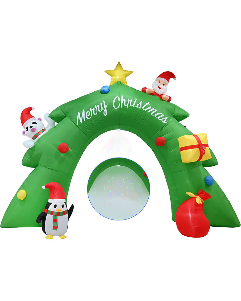 Christmas Tree Arch Christmas Lawn Inflatable 4.4m