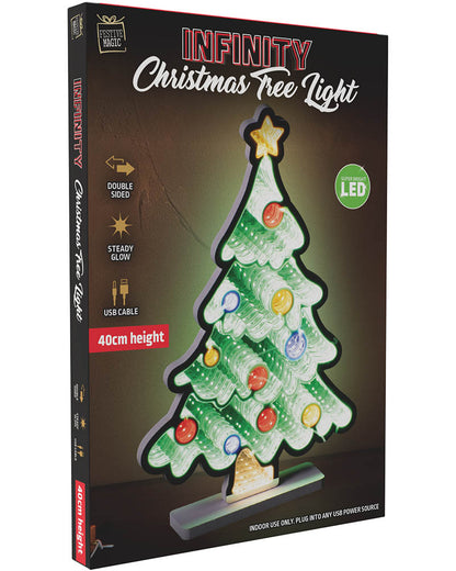 Christmas Tree Infinity Christmas Light 40cm