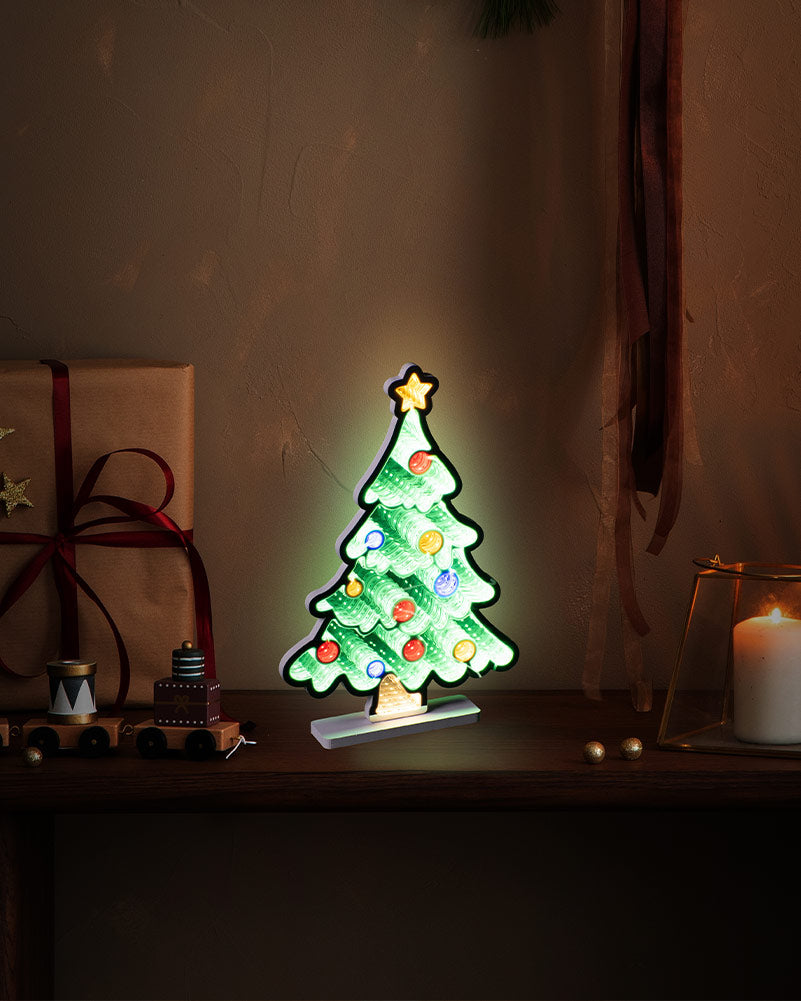Christmas Tree Infinity Christmas Light 40cm