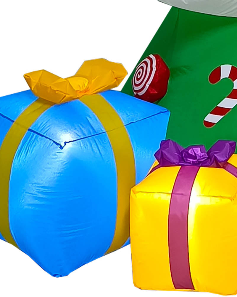 Christmas Tree Lawn Inflatable 2.4m