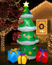 Christmas Tree Lawn Inflatable 2.4m