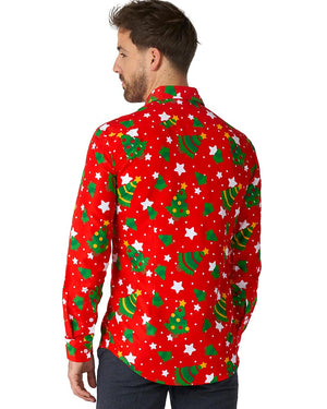 Christmas Trees Stars Mens Suitmeister Shirt