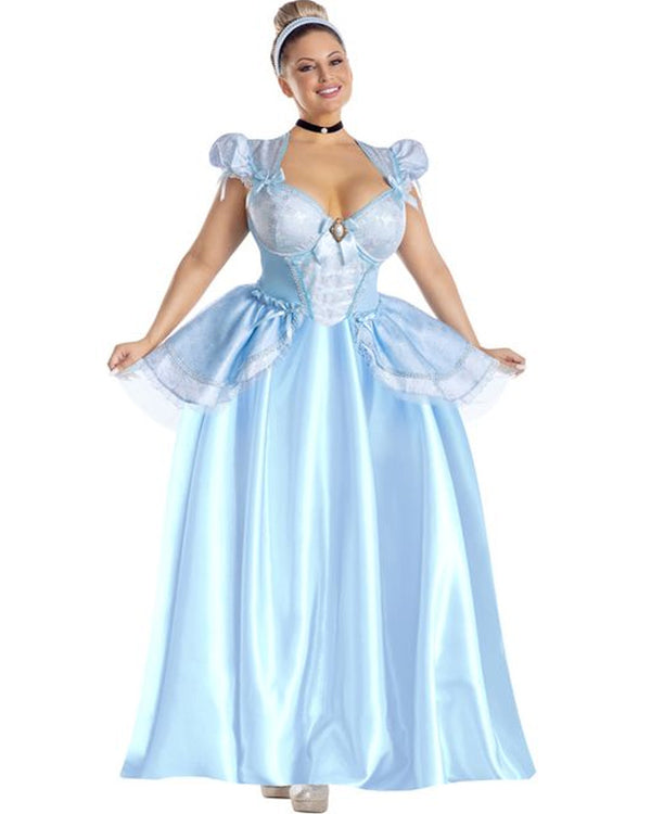 Cinched Cinderella Premium Plus Size Womens Costume