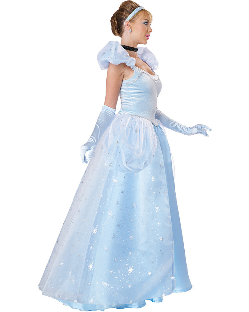 Cinderella Ball Gown Deluxe Womens Costume