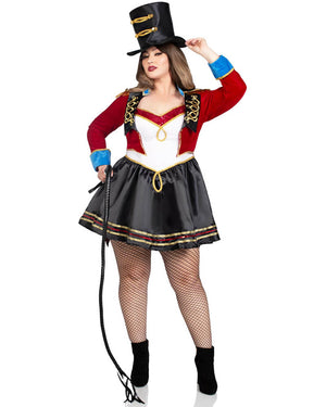 Classic Ringmaster Plus Size Womens Costume