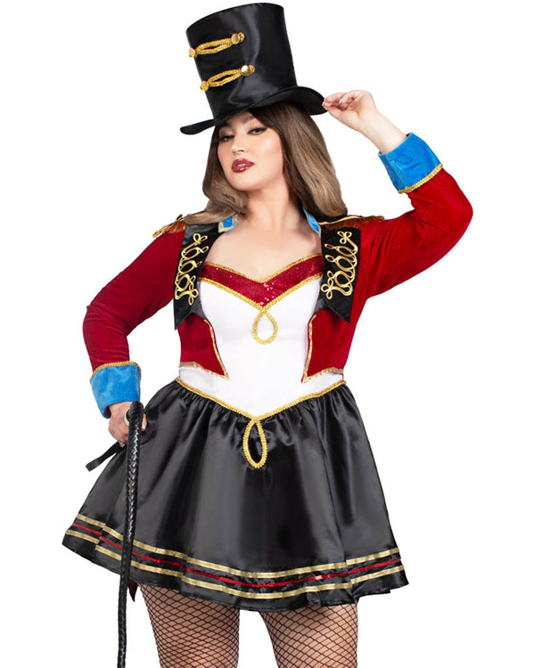 Classic Ringmaster Plus Size Womens Costume