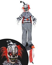 Clown on Stage Animated Halloween Decoration 1.8m