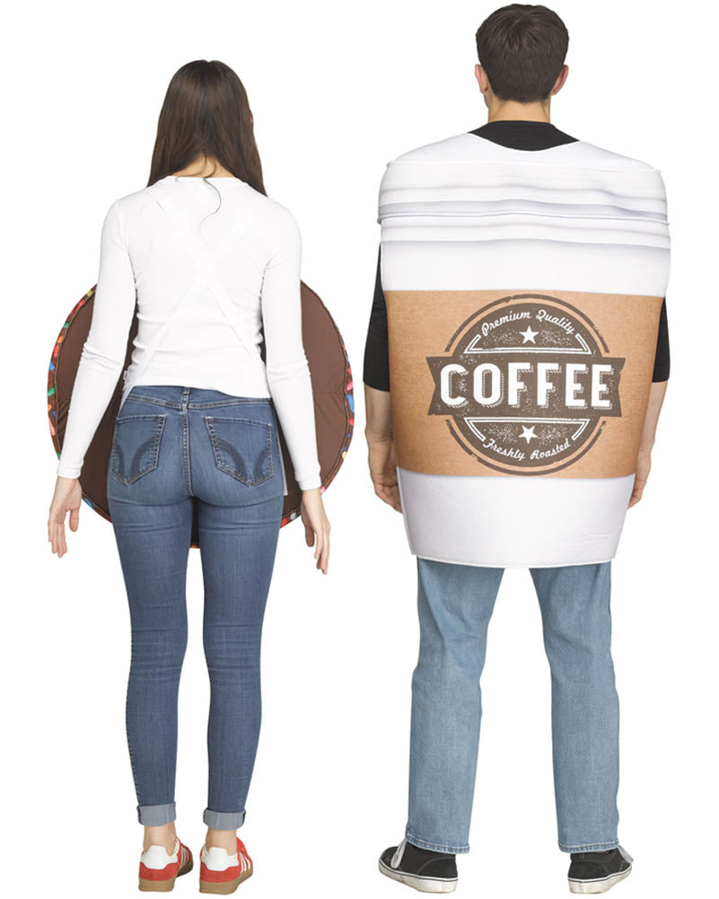 Coffee and Donut Couples Costume