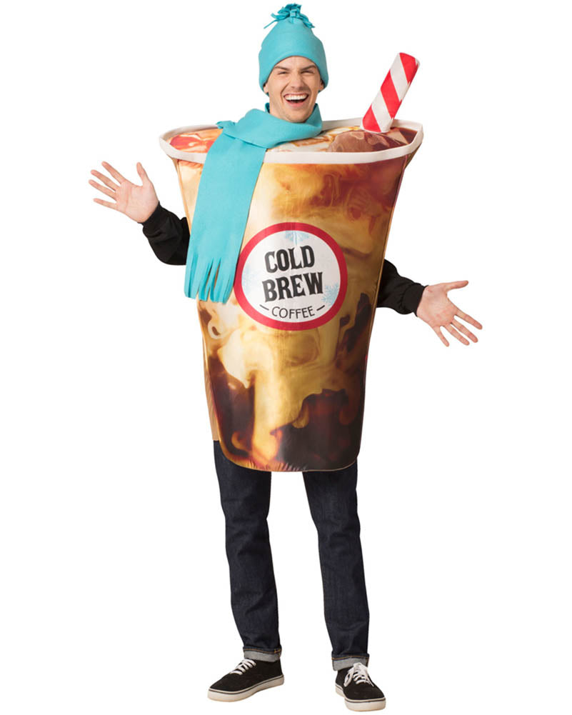 Cold Brew Coffee Adult Costume