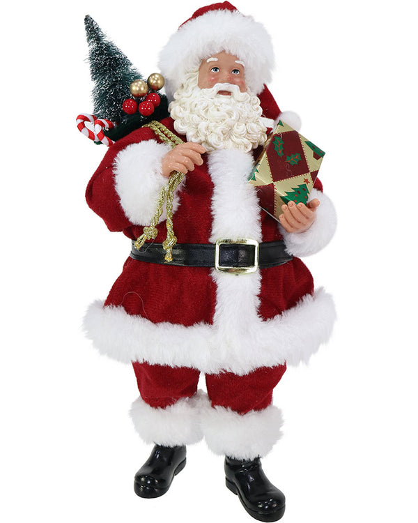 Collectible Christmas Tree Santa 27cm