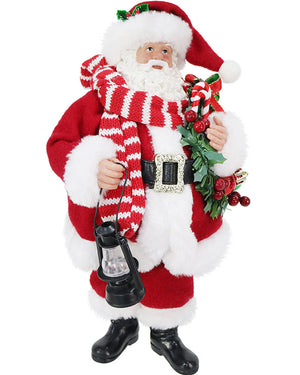 Christmas Collectible Scarf Santa 26cm