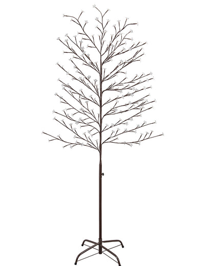 Colour Change Solar Christmas LED Blossom Tree 180cm