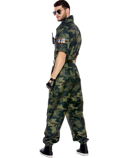 Combat Ready Military Mens Costume