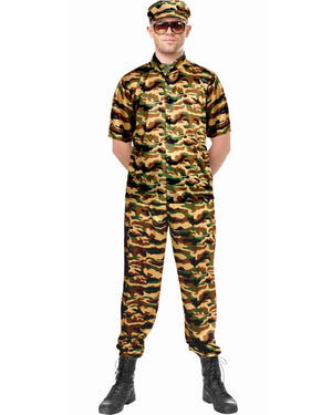 Combat Soldier Mens Costume