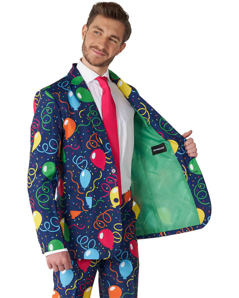 Confetti Balloons Mens Suitmeister