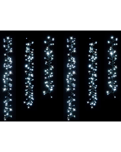 Christmas Timer Cool White 480 Piece Tree Clusters 10m