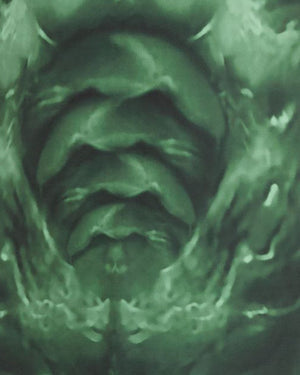 Cosmic Alien Fade Eyes Mens Costume