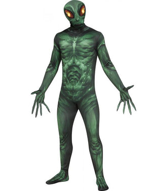 Cosmic Alien Fade Eyes Mens Costume