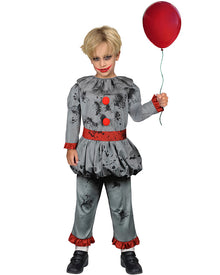 Costume Bad Clown Boys Costume 10-12 Years
