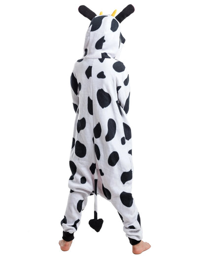 Plush Cow Onesie Kids Costume